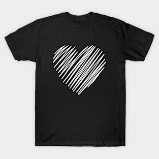 Line Heart T-Shirt